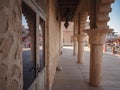 Al seef-old historical district with traditional Arabic architecture. Royalty Free Stock Photo