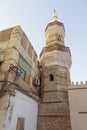 Al Shaf`i Mosque nearby Balad Shopping area in Jeddah, Saudi Arabia