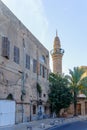 Al Siksik Mosque, old city of Jaffa Royalty Free Stock Photo