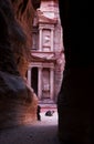 al-Siq entrance to Petra