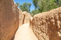 Al Ula ruined old town street, Saudi Arabia