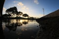 ALA Moana sunset