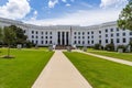 Alabama Attorney General`s office building across from the State Capitol in Montgomery, Alabama Royalty Free Stock Photo