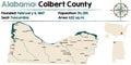 Alabama: Colbert County Royalty Free Stock Photo