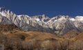 Alabama Hills Mount Whitney Sierra Nevada Landscape Lone Pine California