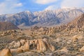 Alabama Hills Eastern Sierra Royalty Free Stock Photo