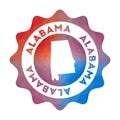 Alabama low poly logo.