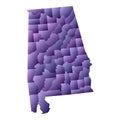 Alabama map.