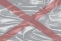 Alabama Sate Silk Flag