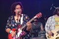 Alabama Shakes - Brittney Howard in concert at SXSW Royalty Free Stock Photo