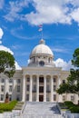 Alabama State Capitol building in Montgomery Alabama Royalty Free Stock Photo