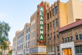 Alabama Theater Sign in Birmingham Royalty Free Stock Photo