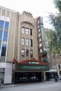 Alabama Theatre Exterior Built in 1927 Royalty Free Stock Photo