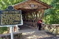 Alabama Visitor at Clarkson Bridge