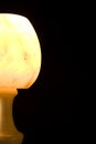 Alabaster lamp Royalty Free Stock Photo