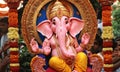 Alabuga Raja: Ganapati Bappa. Artificial intelligence. Royalty Free Stock Photo