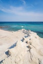 Alacati Delikli Koy Beach in Cesme Town, Izmir Royalty Free Stock Photo