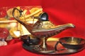 Aladdin lamp Royalty Free Stock Photo