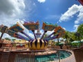 The Aladdin Magic Carpets ride in Magic Kingdom in Disney World Orlando, Florida