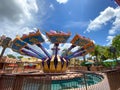 The Aladdin Magic Carpets ride in Magic Kingdom in Disney World Orlando, Florida