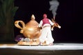 Aladdin and the Magic Lamp Royalty Free Stock Photo
