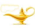 Aladdin's Magic Lamp Royalty Free Stock Photo
