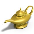 Aladdins magical lamp Royalty Free Stock Photo