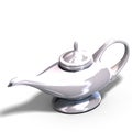 Aladdins magical lamp Royalty Free Stock Photo