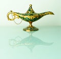 Aladin lamp. Royalty Free Stock Photo