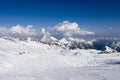 Alagna Ski Day Royalty Free Stock Photo