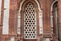 alai darwaza window details Royalty Free Stock Photo