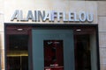 Alain Afflelou logo on Alain Afflelou store