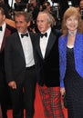 Alain Prost & Jackie Stewart & Helen Stewart