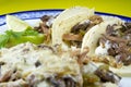 Alambre Mexican Dish