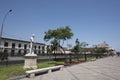 The Alameda de los Descalzos is an important mall, built in 1770 located in the Rimac district in the city of Lima,