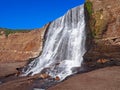 Alamere Falls, California in Black and White Royalty Free Stock Photo