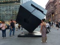 Alamo Astor Place Cube Sculpture in Manhattan, New York City