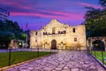 The Alamo at Dawn Royalty Free Stock Photo
