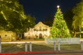 The Alamo Mission at night, San Antonio, Texas, USA Royalty Free Stock Photo