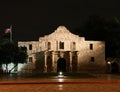 Alamo at Night Royalty Free Stock Photo