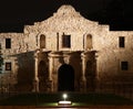 Alamo at Night Royalty Free Stock Photo