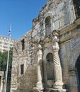 Alamo San Antonio Texas  history architecture stone Royalty Free Stock Photo