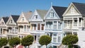 Alamo Square Royalty Free Stock Photo