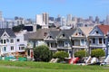 Alamo Square Royalty Free Stock Photo