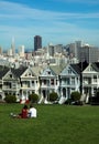 Alamo Square, San Francisco Royalty Free Stock Photo