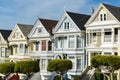 Alamo Square San Francisco Royalty Free Stock Photo