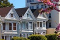 Alamo Square in San Francisco Royalty Free Stock Photo