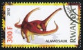 Alamosaurus dinosaur Royalty Free Stock Photo