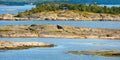 Aland archipelago in Finland. Royalty Free Stock Photo