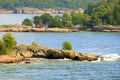 Aland archipelago in summer Royalty Free Stock Photo
